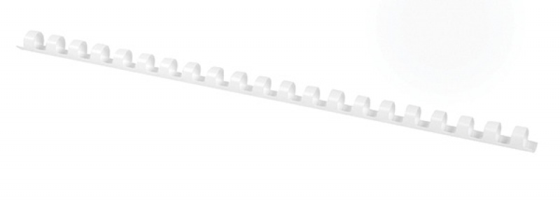 Пружина пластикова біла d 8мм OFFICE PRODUCTS 20240815-14, 100 шт/уп